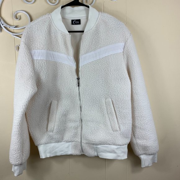 ZYIA Jackets & Blazers - Zyia Beige Sherpa Jacket Size Medium